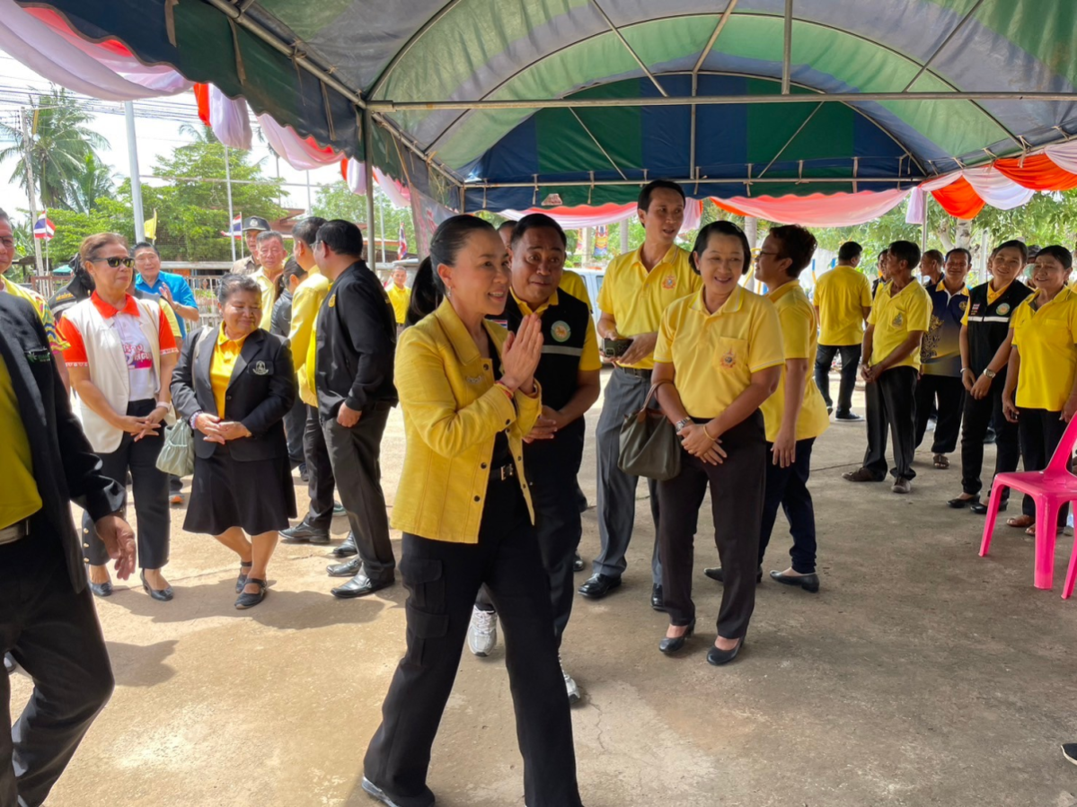 ดร.ยลดา หวังศุภกิจโกศล นายก อบจ.นครราชสีมา เป็นประธานเปิดโครงการฟื้นฟูสุขภาพ สุขใจใกล้บ้าน ณ องค์การบริหารส่วนตำบลบ้านใหม่ 